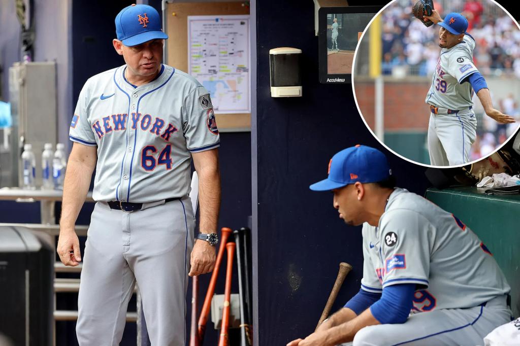 에드윈 디아즈의 호소로 카를로스 멘도자가 메츠의 승리를 마무리하게 됐습니다.