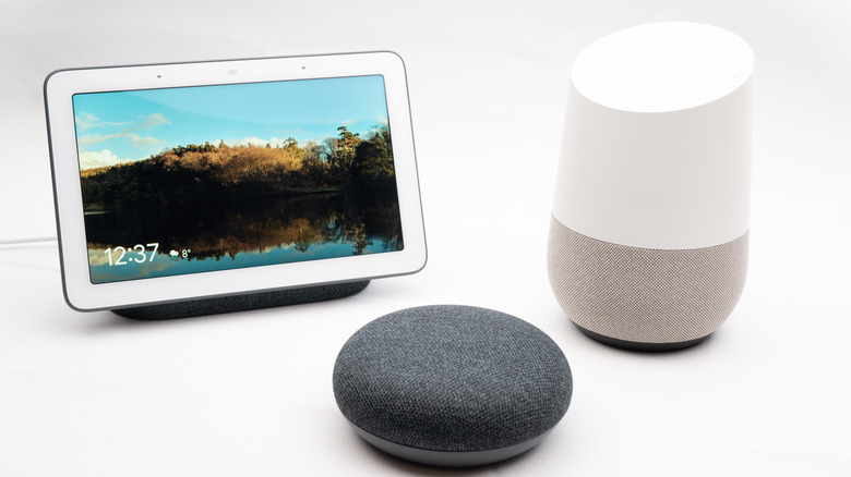 Google Home, Hub, Nest 기기