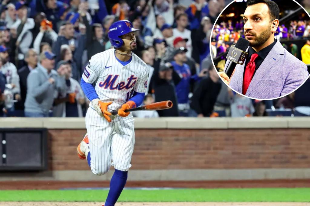 Adam Amin은 Francisco Lindor의 그랜드 슬램을 과장했습니다.