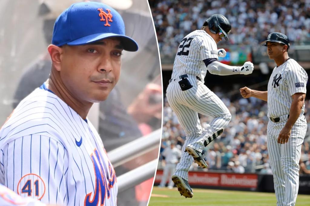 양키스의 전 메츠 감독 루이스 로하스가 서브웨이 시리즈에 대해 생각하고 있다