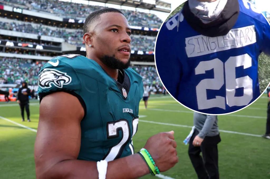 Saquon Barkley의 MetLife가 라이벌 Eagle로 복잡한 지뢰밭으로 돌아왔습니다.