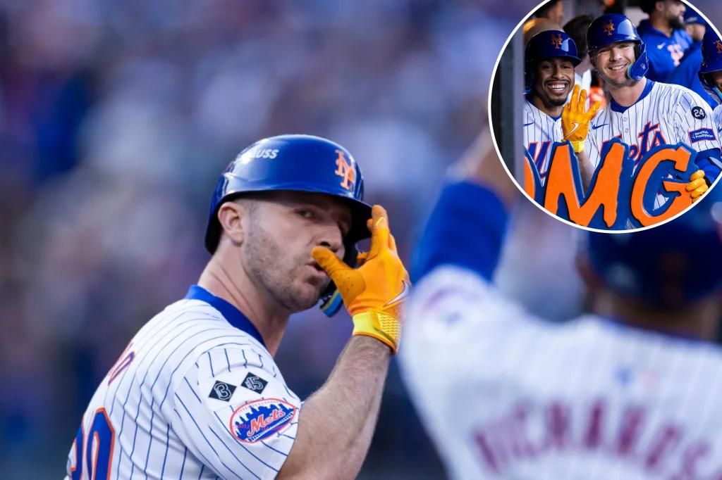 Pete Alonso는 홈런으로 메츠의 거대한 NLCS Game 5를 보유하고 있습니다.