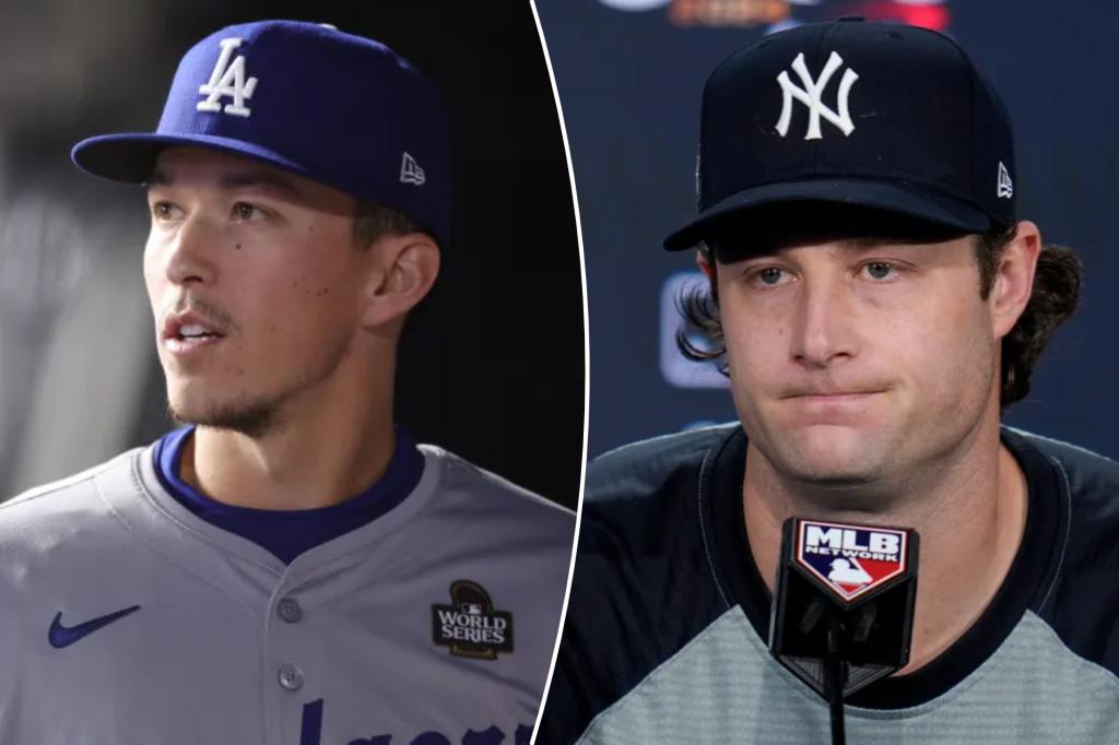 다저스는 '최고의 투수 중 한 명' 게릿 콜과 맞붙을 준비를 했다.