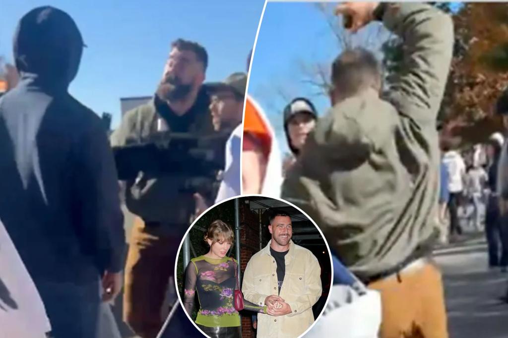 Jason Kelce는 Travis가 무게를 두는 동안 Penn State 전화 파손 사건에 대한 가장 큰 '후회'를 밝힙니다.