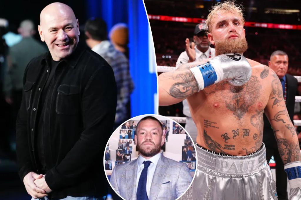 Jake Paul은 Dana White의 불화를 다시 불러 일으키고 Conor McGregor를 '인질'로 잡고 있다고 말했습니다.