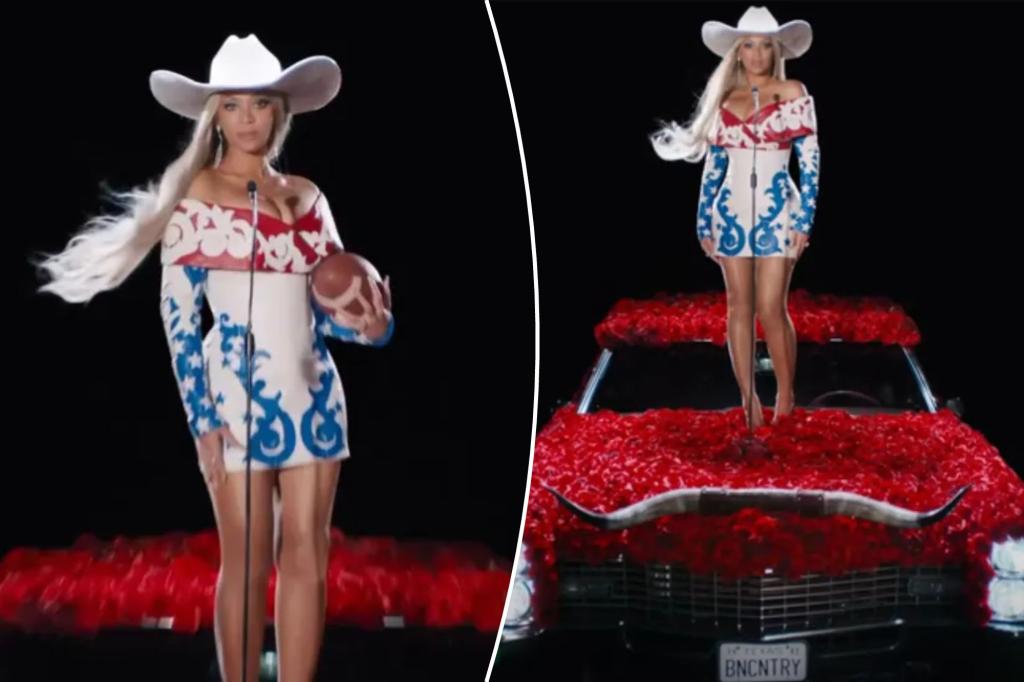 비욘세, 휴스턴 텍산스 대 볼티모어 레이븐스 크리스마스 경기 하프타임에 공연