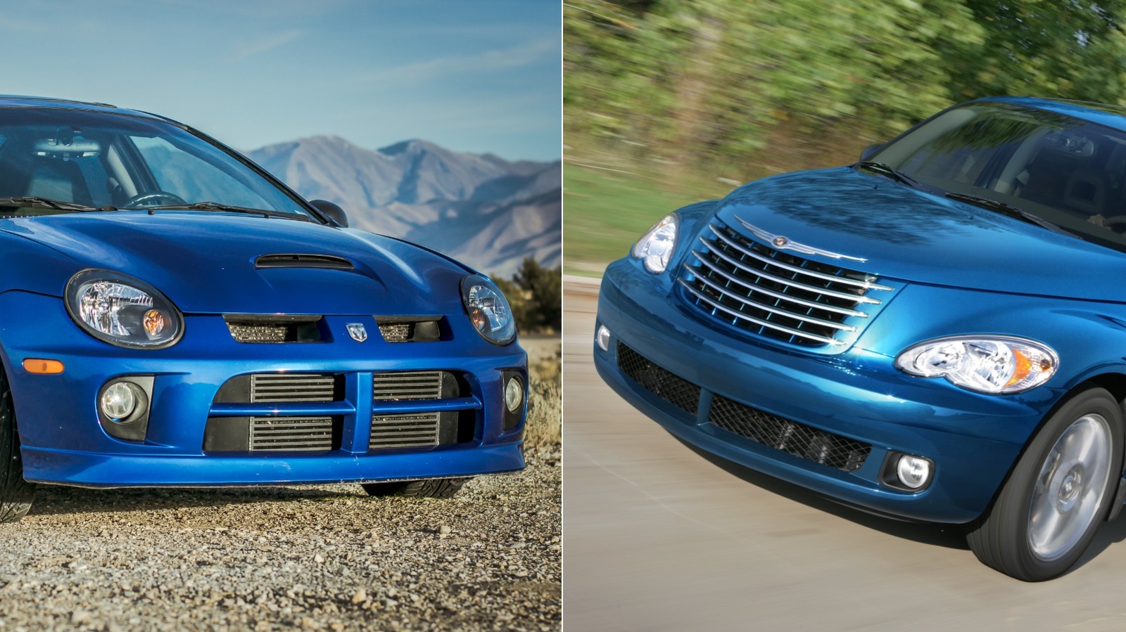 Dodge Neon SRT-4의 HP는 얼마나 되었으며 PT Cruiser Turbo는 실제로 더 빠릅니까?