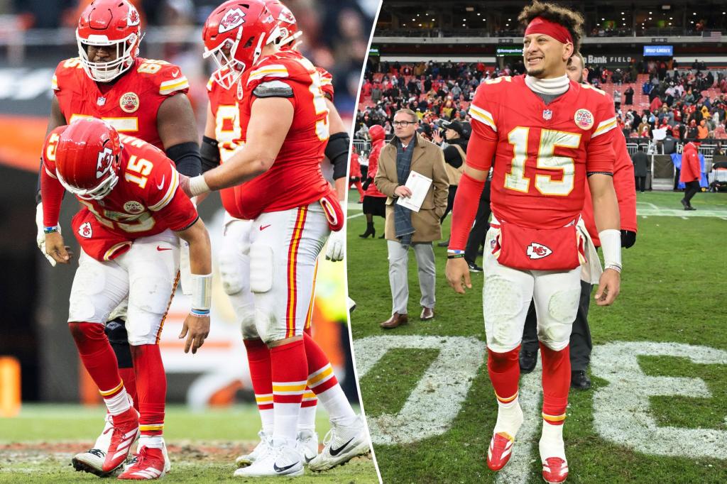 Patrick Mahomes 부상 업데이트는 Chiefs 대 Texans에게 좋은 징조가 아닙니다.