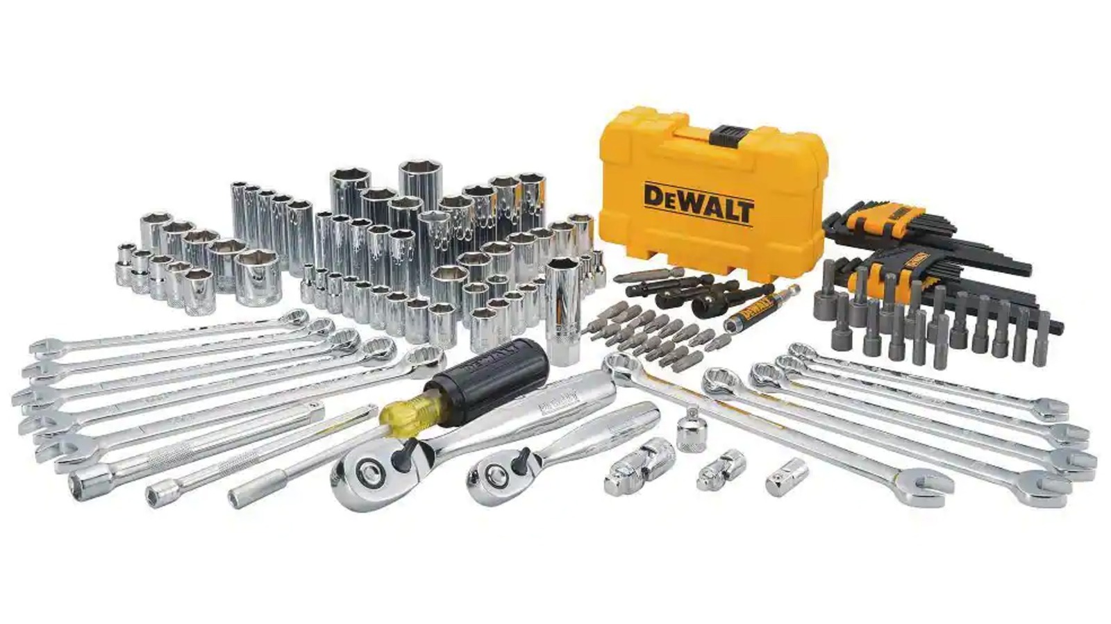 DeWalt 142피스 도구 세트에는 무엇이 포함되어 있나요?(어디서 구입할 수 있나요?)