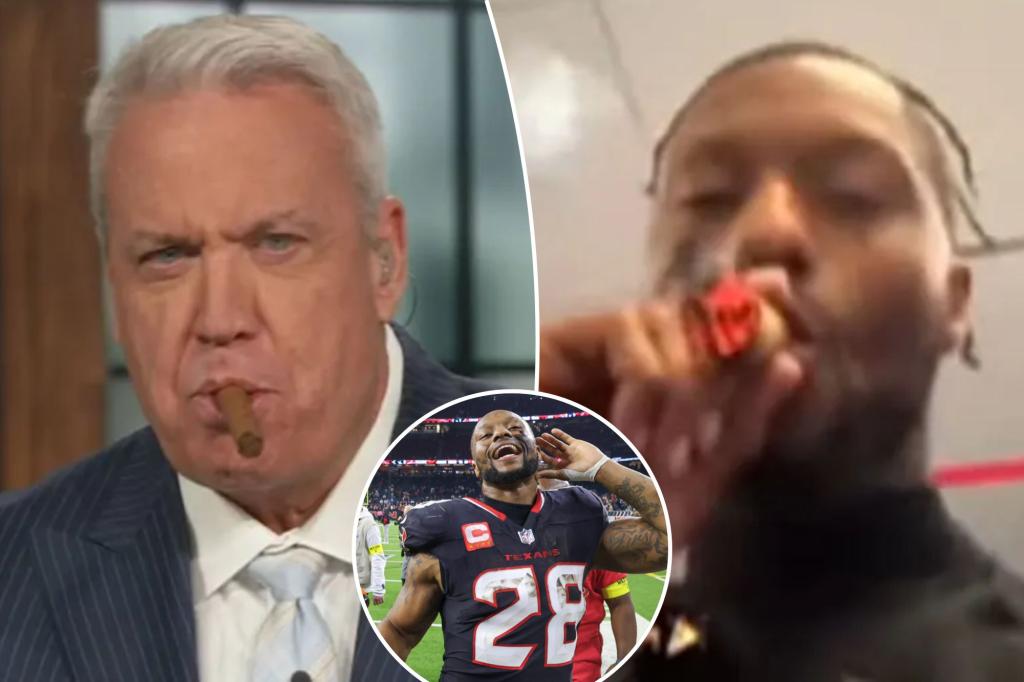 Rex Ryan은 Texans 스타 Joe Mixon의 '안녕 주'박수에 응답합니다.