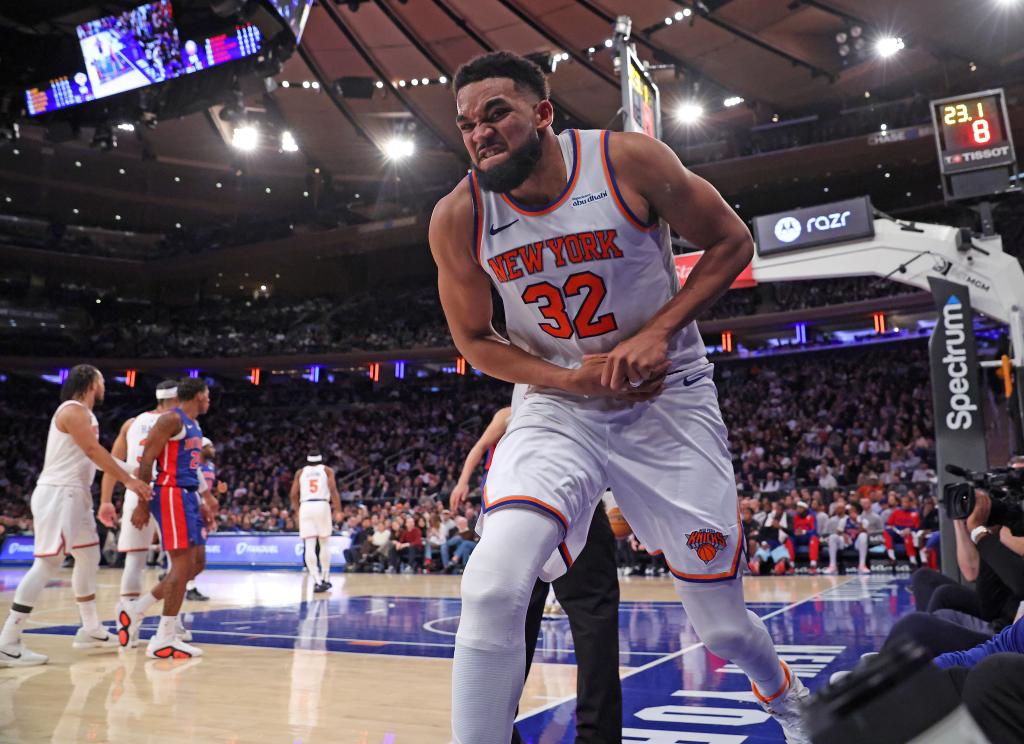 Karl-Anthony Towns는 Knicks의 우려로 엄지 부상에 대해 수줍어했습니다.