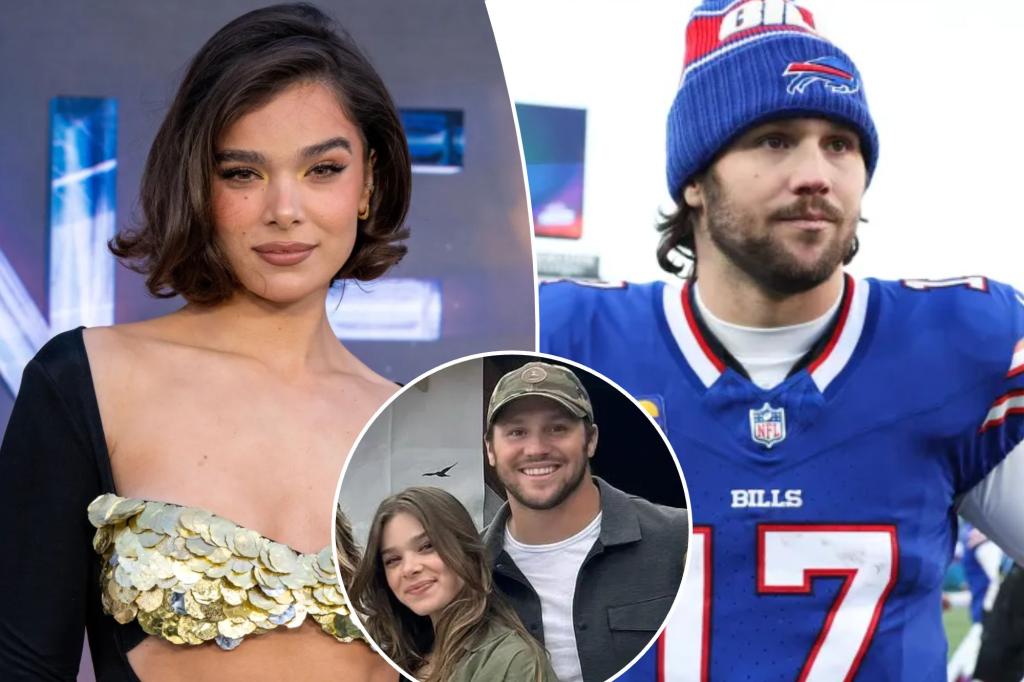 Hailee Steinfeld는 Bills QB에 대한 드문 의견으로 Josh Allen을 분출시킵니다.