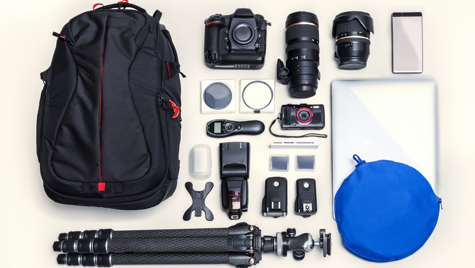 여행용 6 개의 최고급 DSLR 카메라 백