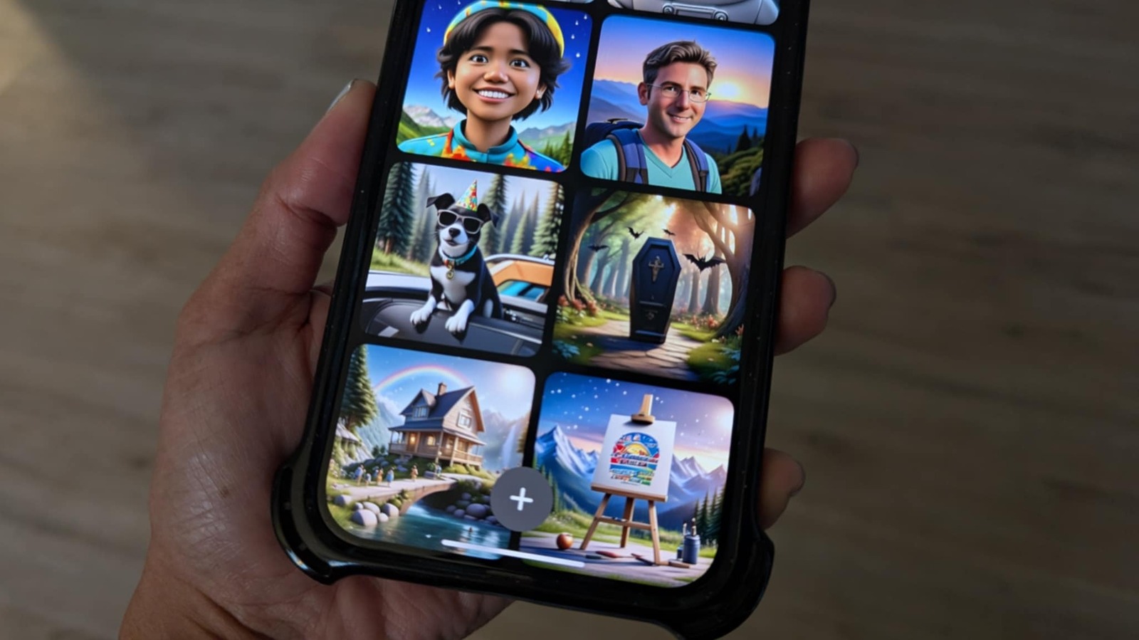 iPhone의 이미지 놀이터 앱 : Apple의 AI 이미지 생성기 사용 방법