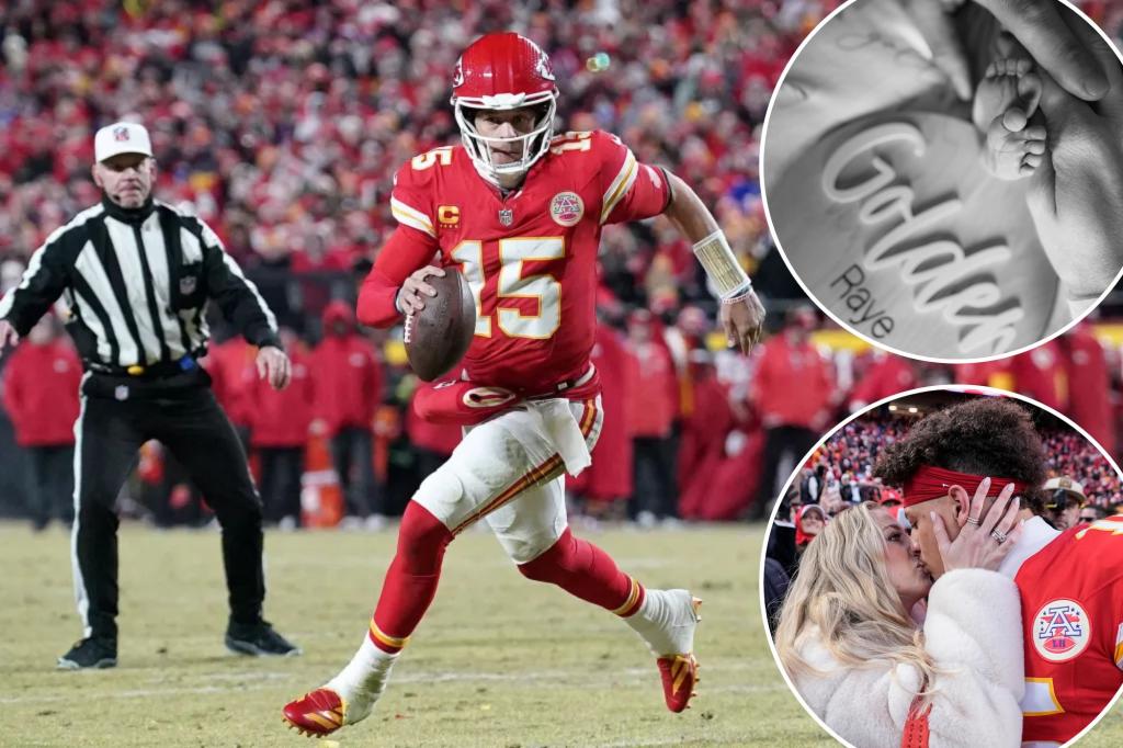 Patrick Mahomes의 Baby Golden은 Super Bowl 2025에 갈 것입니다.