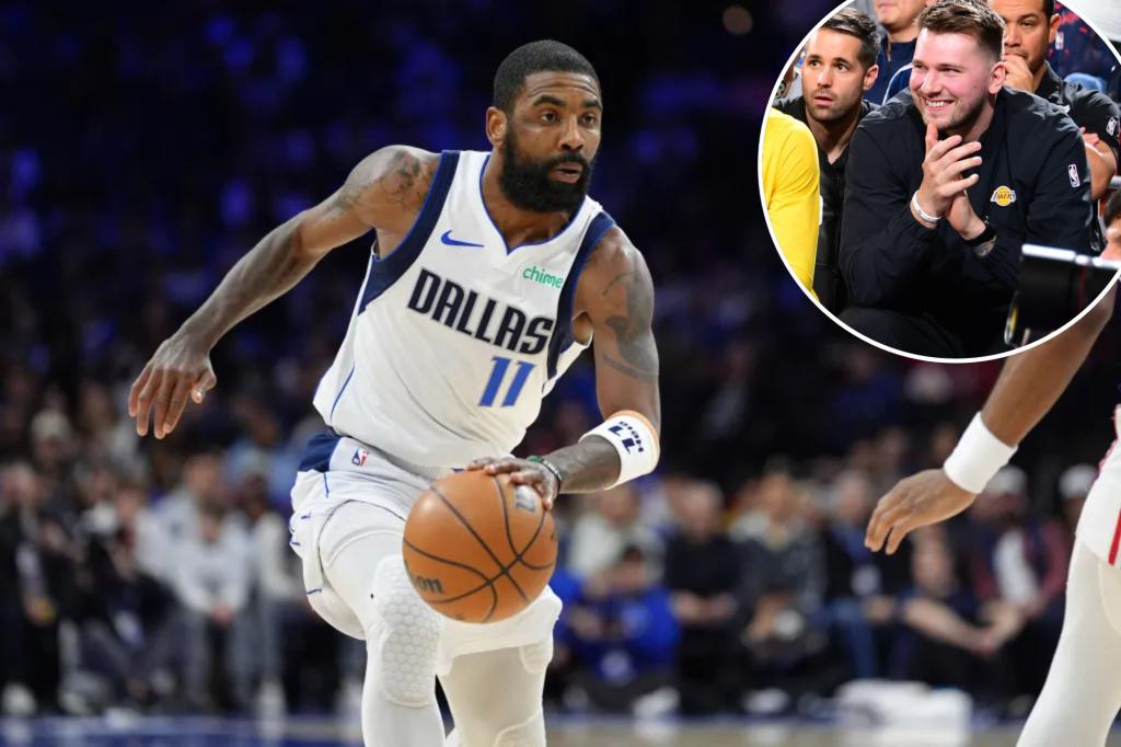 Kyrie Irving은 여전히 ​​Luka Doncic Trade에 대한 'Grieving Process'에서 여전히