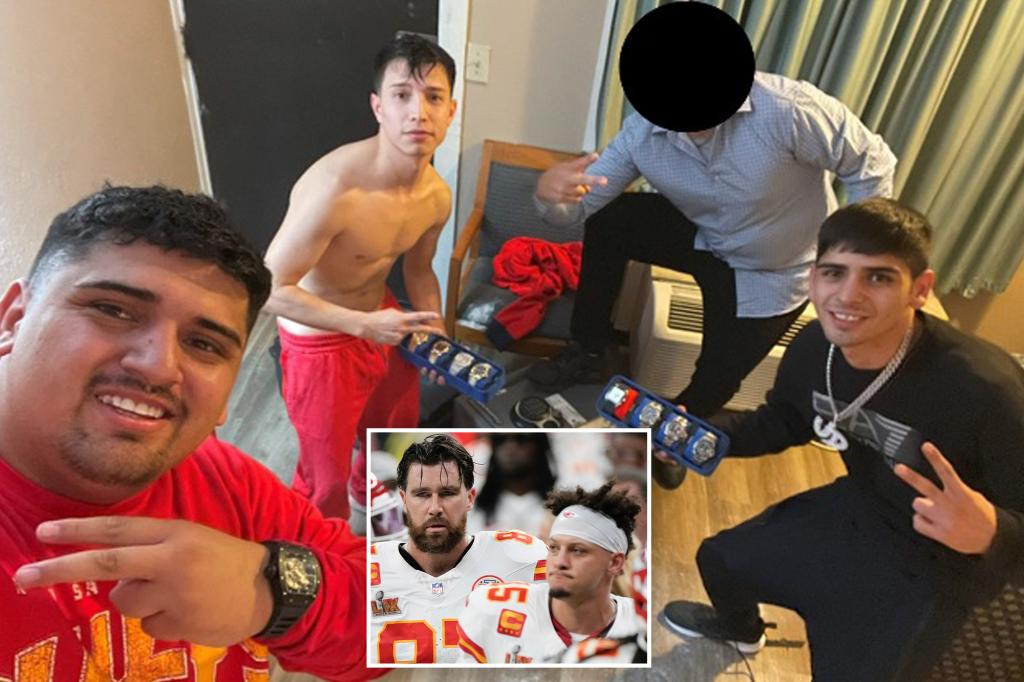 칠레 이민자 Patrick Mahomes, Travis Kelce, Joe Burrow Homes의 도둑