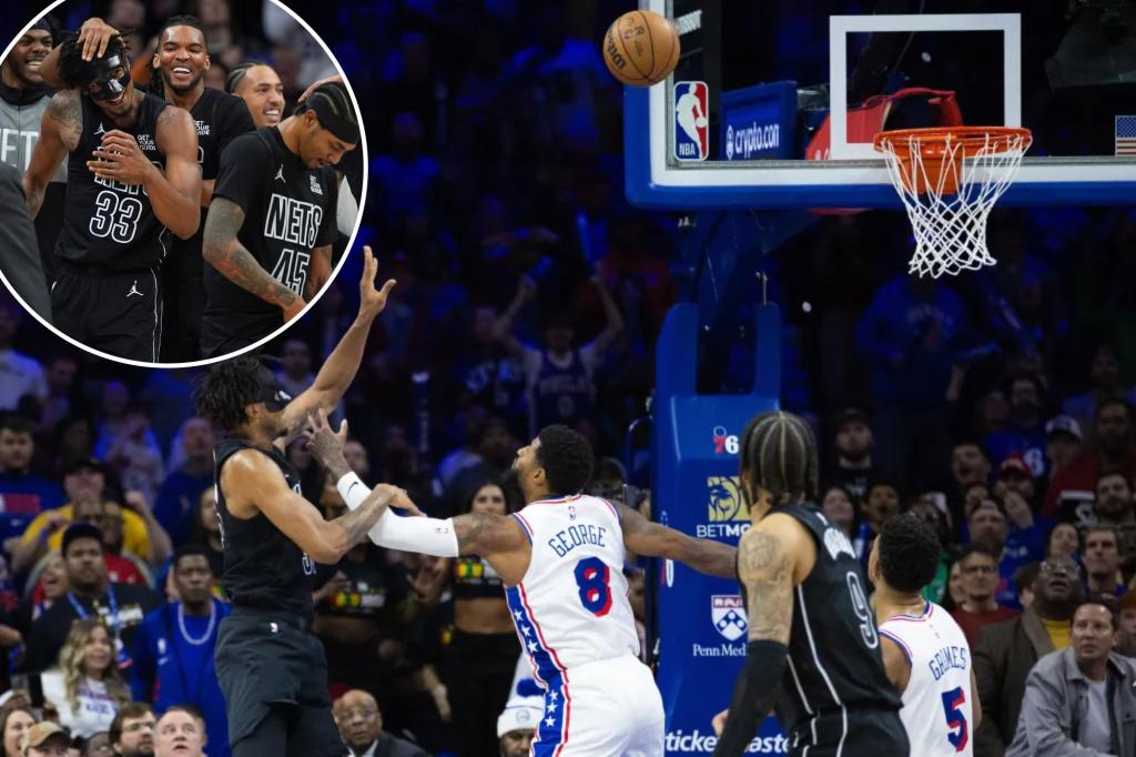 Nic Claxton의 Buzzer-Beating Putback은 76ers를 지나서 Nets를 추진합니다