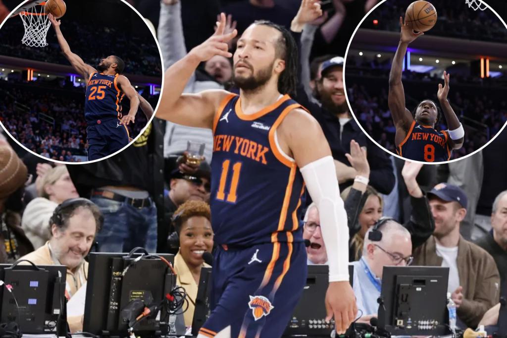 Knicks는 Woes와 NBA의 최고에도 불구하고이기는 방법을 알아 냈습니다.