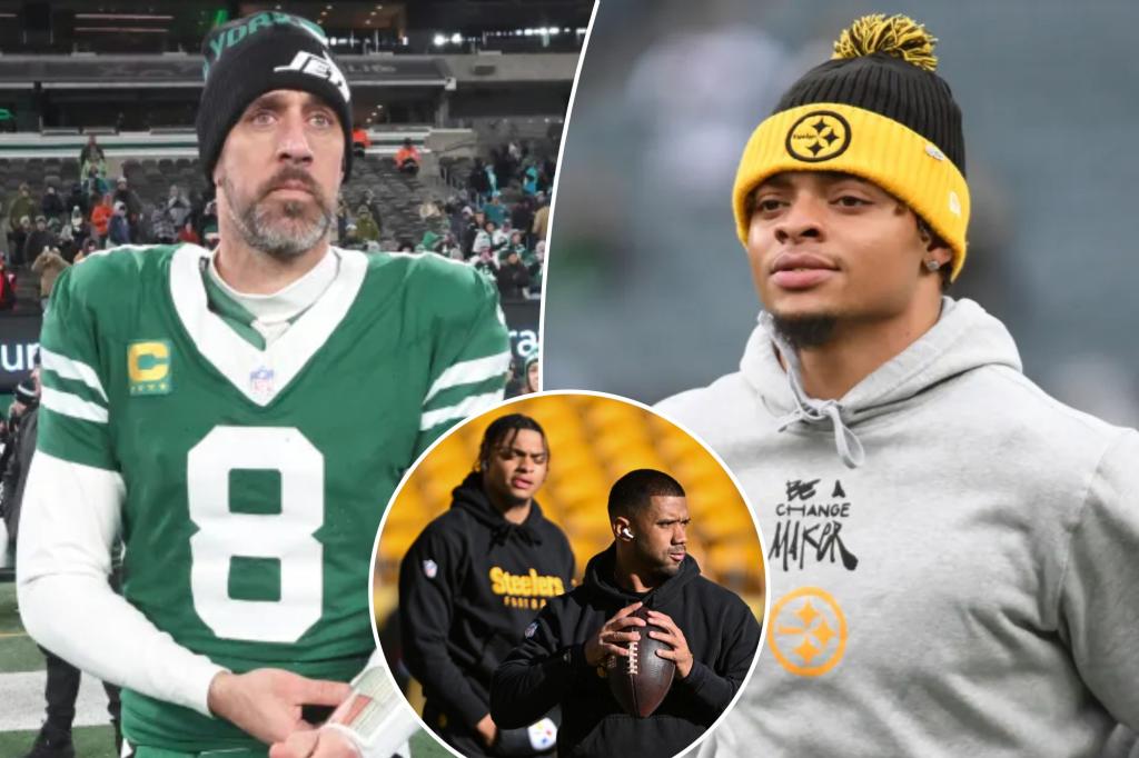 스틸러스는 저스틴 필드 음모 속에서 Aaron Rodgers 가능성이됩니다