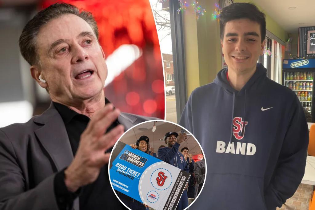 Rick Pitino는 St. John의 팬들이 자신이 March Madness 'The Team To Beat'라고 믿고 있습니다.