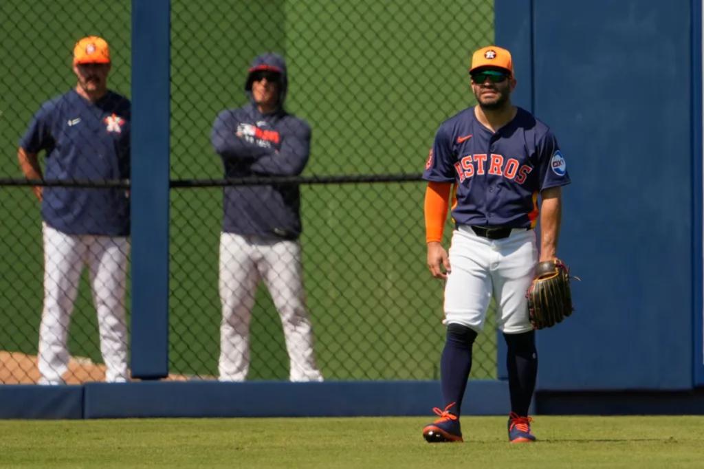 Jose Altuve는 2025 시즌을 시작할 새로운 Astros 포지션을 가지고 있습니다.