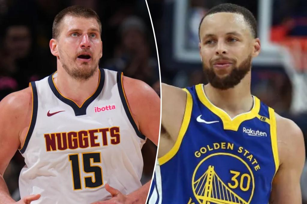 Nikola Jokic 득점은 Nuggets의 손실에서 61 점, Stephen Curry