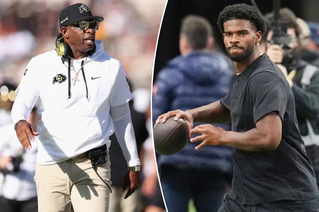 Deion Sanders는 Shedeur Sanders Draft Fallout 중에 거짓말에 대한 메시지를 게시합니다.