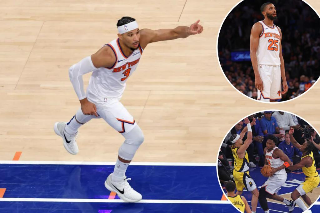 Josh Hart는 Knicks 스타터였습니다.