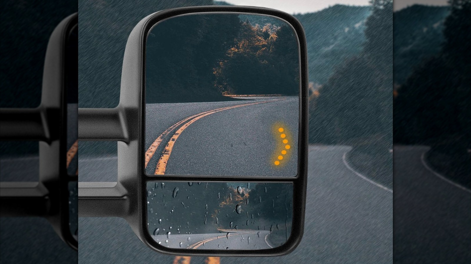 다양한 유형의 견인 거울과 견인 할 때 어떻게 도울 수 있는지