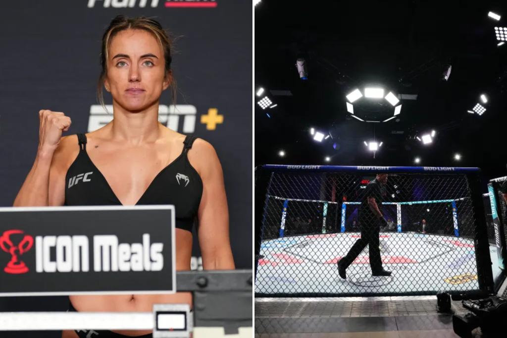 Maycee Barber가 발작을보고 한 후 메인 이벤트가 취소되면서 UFC 해설자
