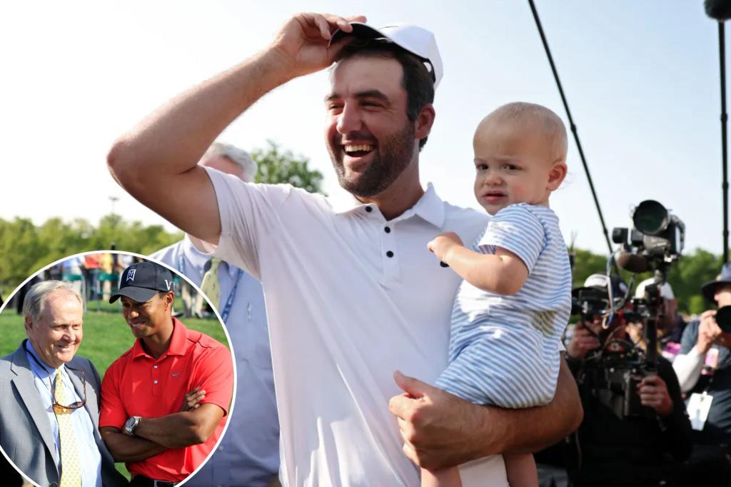 Scottie Scheffler는 Tiger Woods를 묶기 위해 두 번째로 Memorial에서 우승합니다.