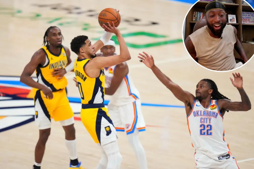 Dwyane Wade는 Tyrese Haliburton을 클러치 게임 1 후 '슈퍼 스타'라고 선언합니다.