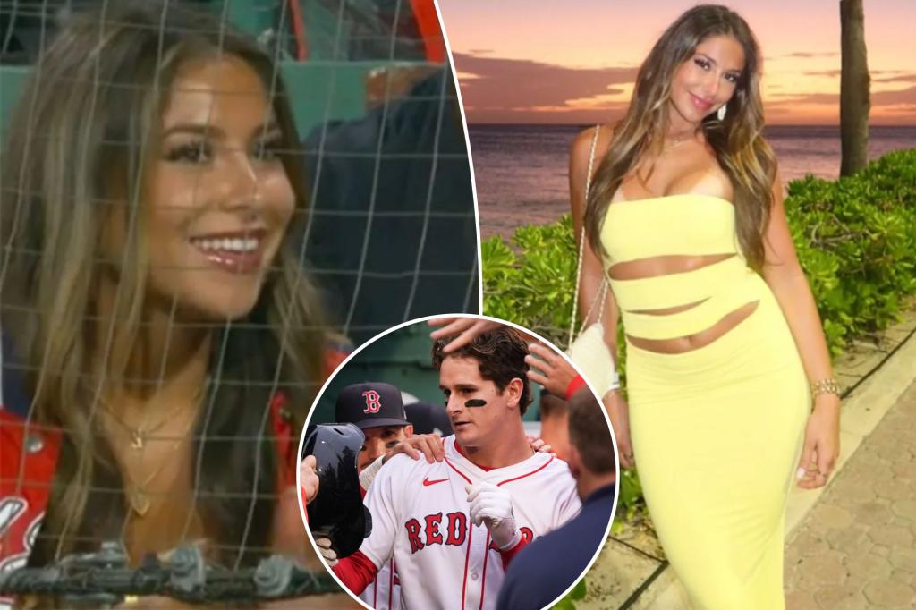 Roman Anthony의 여동생은 두 번째 Red Sox 게임에서 탈주 스타가됩니다.