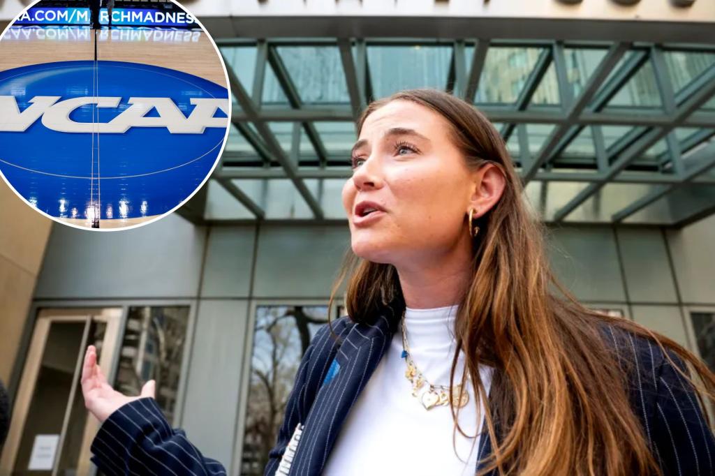 NCAA 여성 운동 선수는 27 억 달러 이상의 차별을 주장하는 랜드 마크 독점 금지 합의에 항소