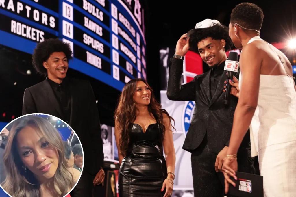 2025 NBA Draft에서 바이러스 성을 겪은 후 Dylan Harper의 엄마에게는 '초현실적'밤이었습니다.