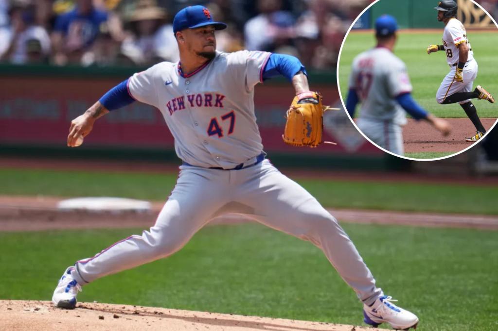 Mets의 Frankie Montas는 우려가 울부 짖음으로 인해 두드렸다.