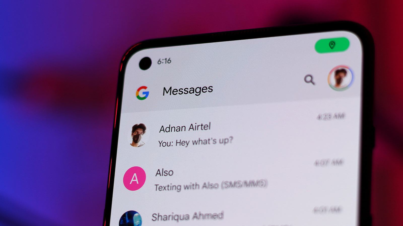 안드로이드 폰에서 SMS에서 RC로 전환하는 방법, 설명