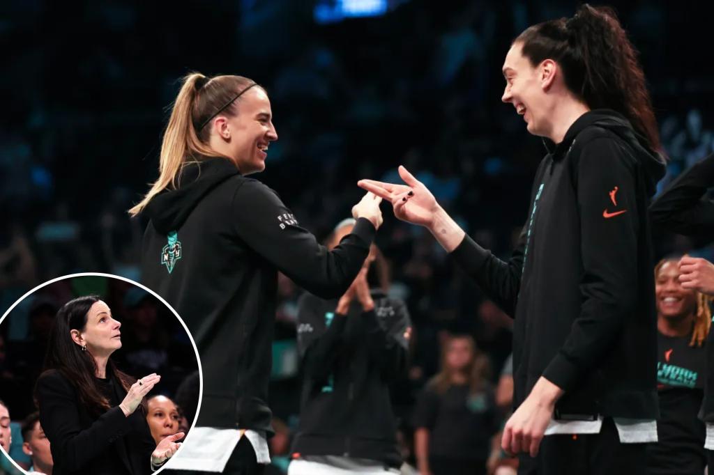 WNBA 올스타 드래프트 스플릿 리버티 페어와 멋진 코치 스왑을 보았습니다.