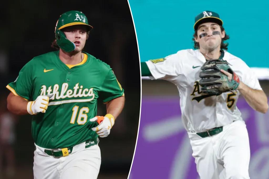 Athletics의 Jacob Wilson은 American League Of the Year Race에서 팀원이 통과했습니다.