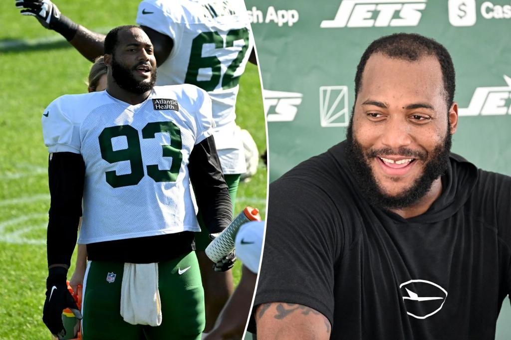 NFL Journeyman Byron Cowart 제트기에 몸을 담그는 기회 'Bust'상태를 다시 작성할 수있는 기회