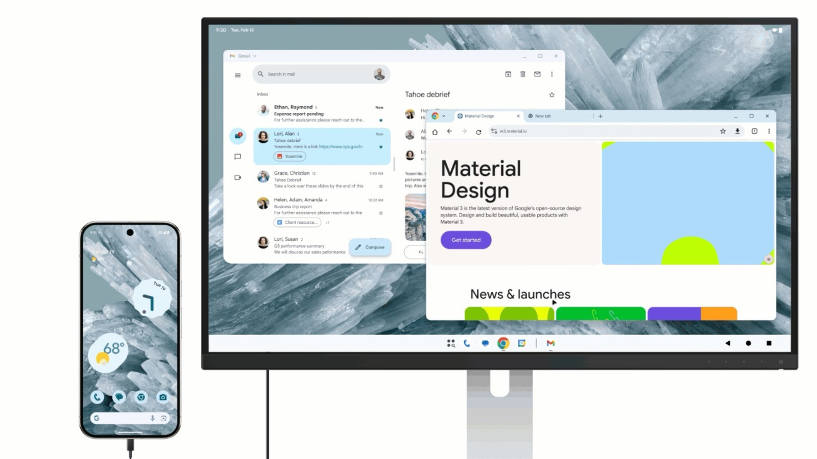안드로이드 폰은 다음 데스크탑 PC 일 수 있습니다.