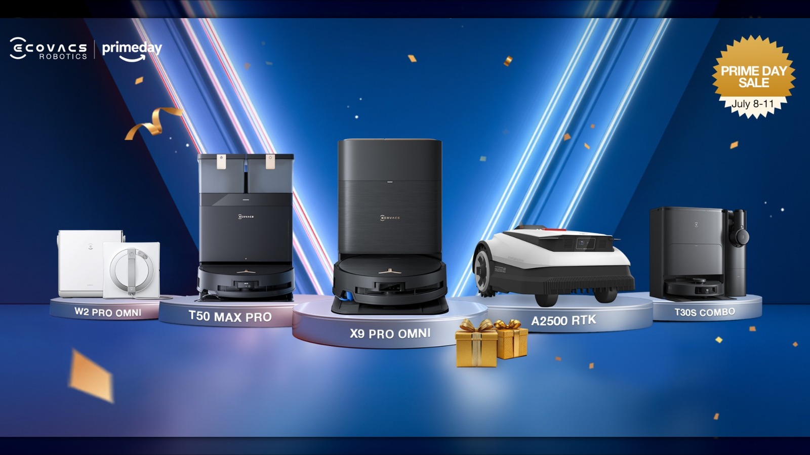 이 최첨단 ECOVACS 로봇은 Prime Day에 수백 달러를 할인됩니다.