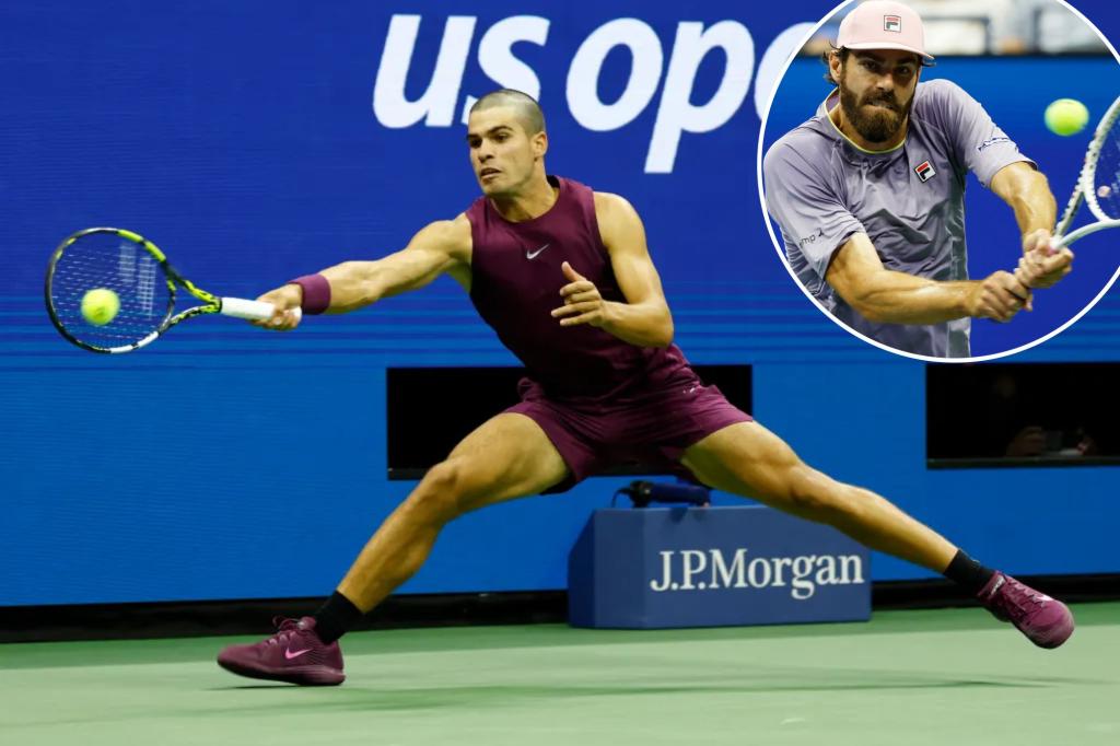 Carlos Alcaraz는 Us Open의 Top Reilly Opelka에 대한 모든 답변을 가지고 있습니다.