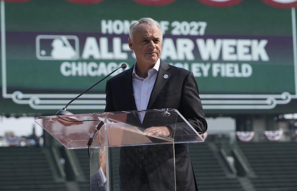 Rob Manfred는 MLB의 지리적 재정렬에 대한 힌트 -