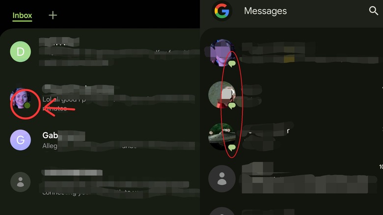 Samsung 메시지 및 Google 메시지의 RCS 지표