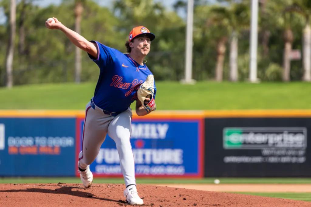 Mets는 MLB 데뷔 전에 Brandon Sproat에서 많은 '자신감'을 가지고 있습니다.