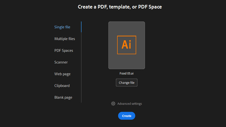 Adobe Acrobat을 사용하여 AI 파일을 PDF로 변환합니다