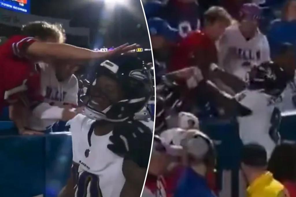 모든 NFL 경기장에서 금지 된 Lamar Jackson에 의해 밀려 난 Bills 팬