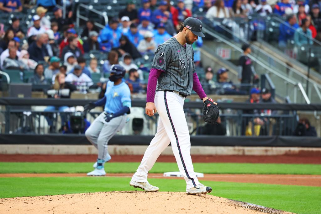 Mets의 Tylor Megill은 다시 종료 된 후 나머지 시즌 동안 나올 가능성이 높습니다.